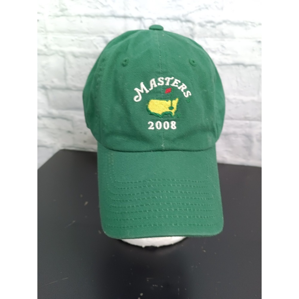 Augusta National Masters 2008 Hat American Needle Golf Logo Cap Golfing Green #1